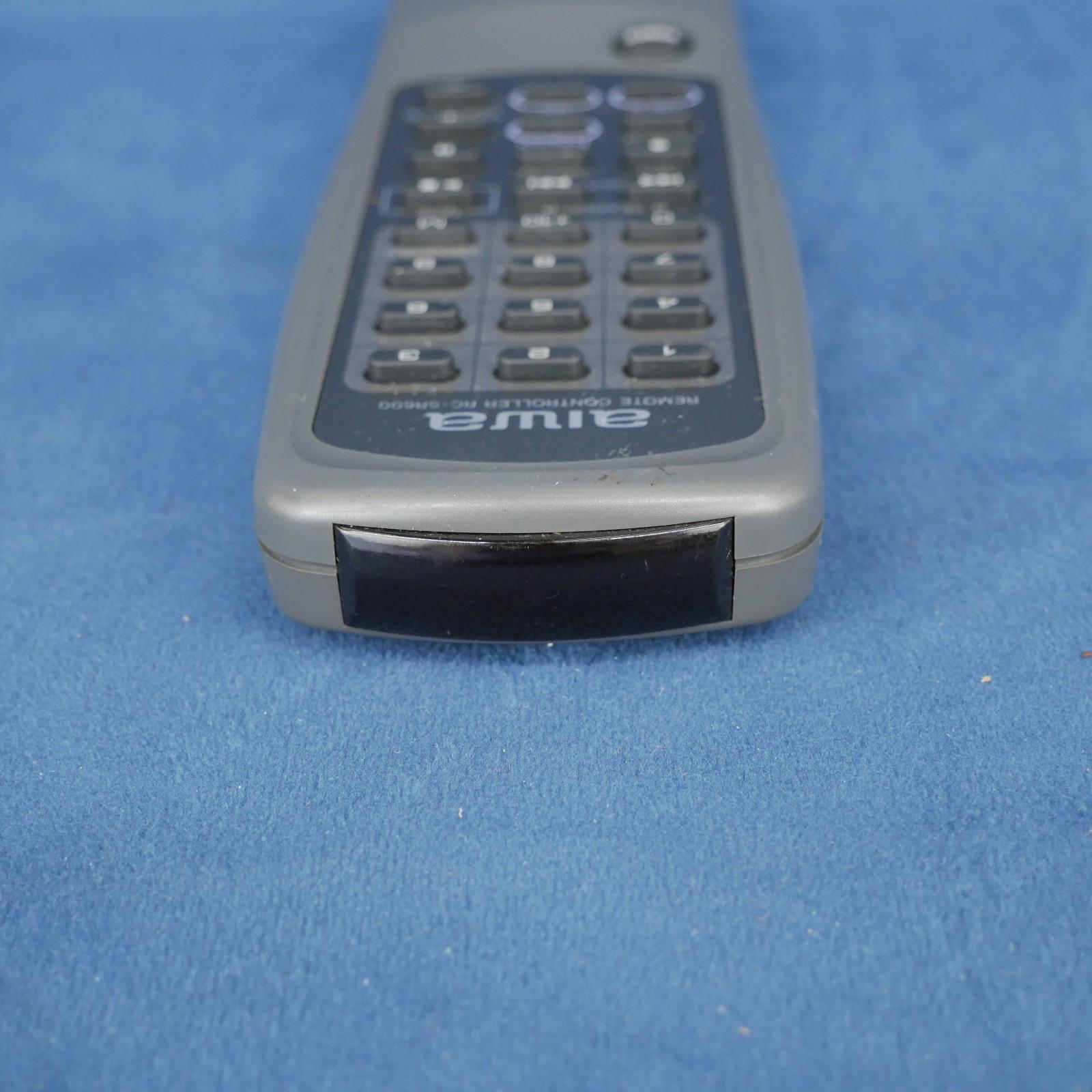 aiwa RC - SR600 Audio CD Cassette Player Stereo Remote Control Tested