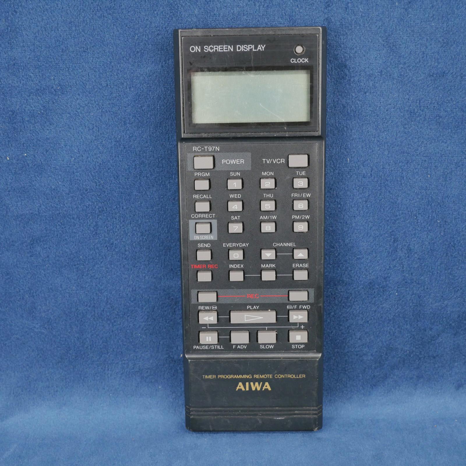 AIWA UR64EC456 Timer Programming Remote Controller - Tested