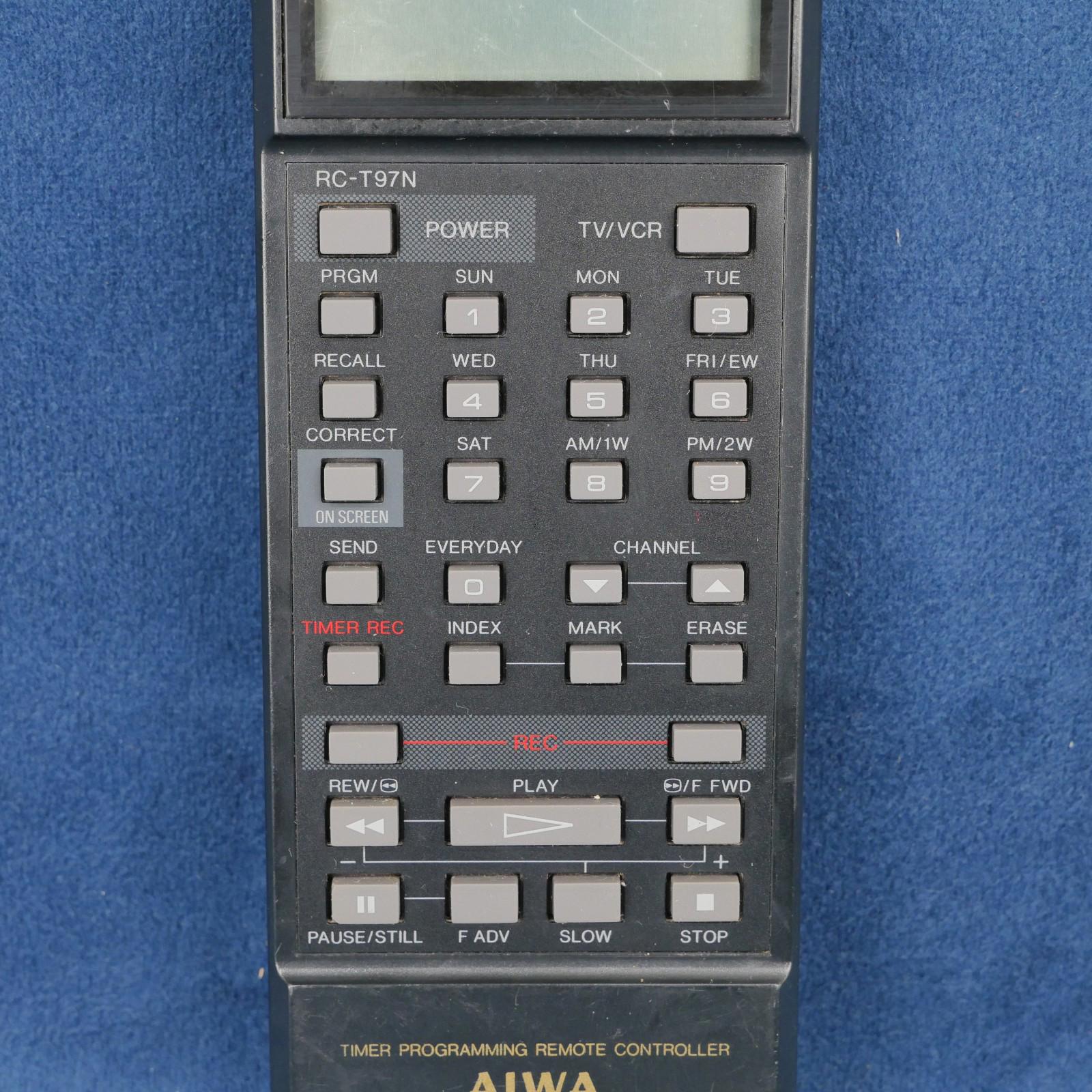 AIWA UR64EC456 Timer Programming Remote Controller - Tested