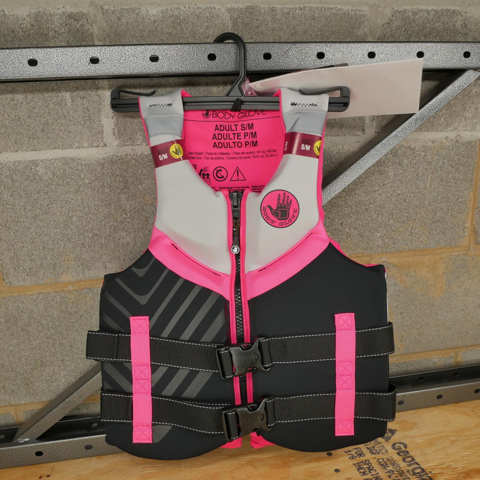 Body Glove Women S Adult Neoprene PFD Life Jacket and Vest Dual Size S/M Pink
