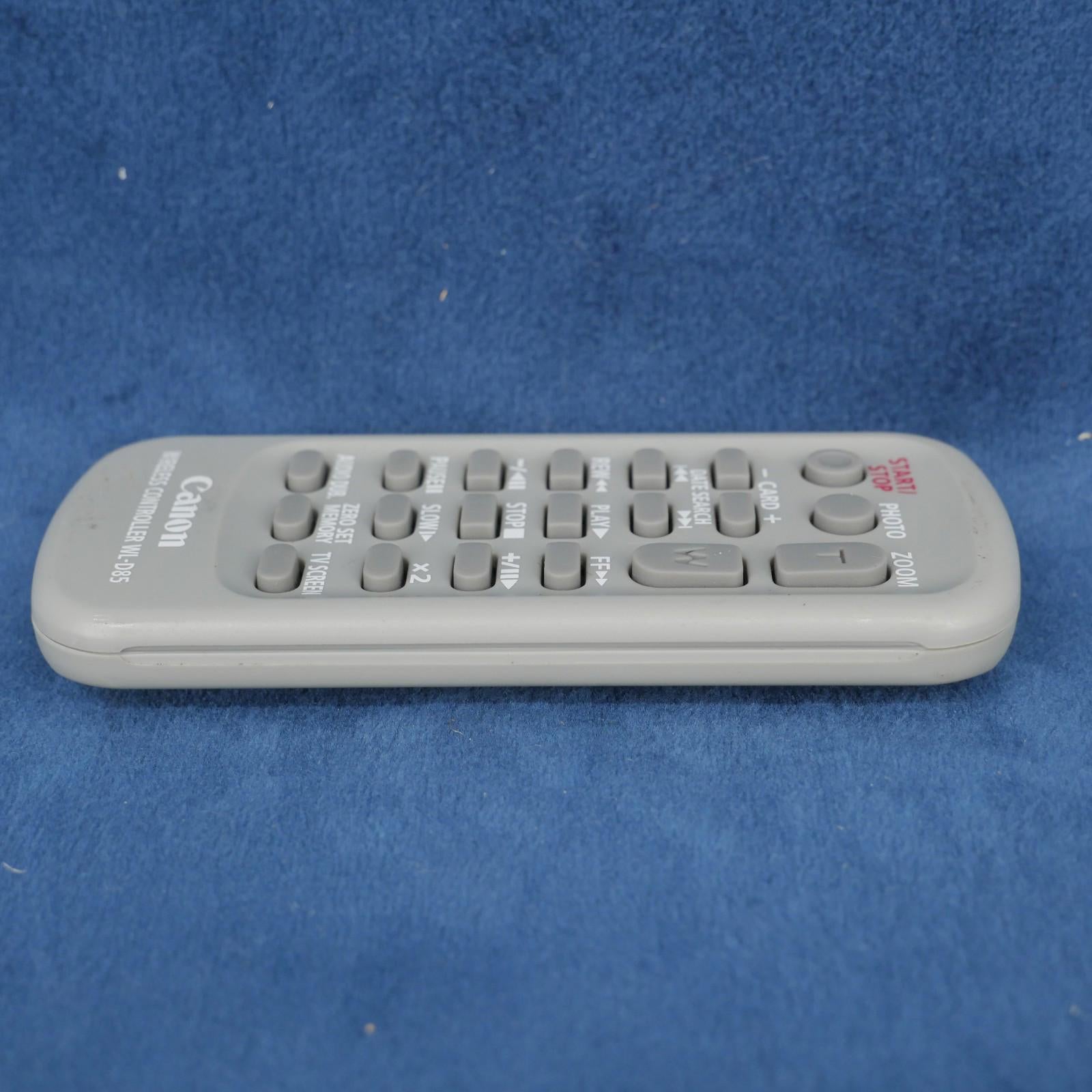 Canon WL - D85 Gray Wireless Handheld Remote Control For Canon DC220 Camcorder