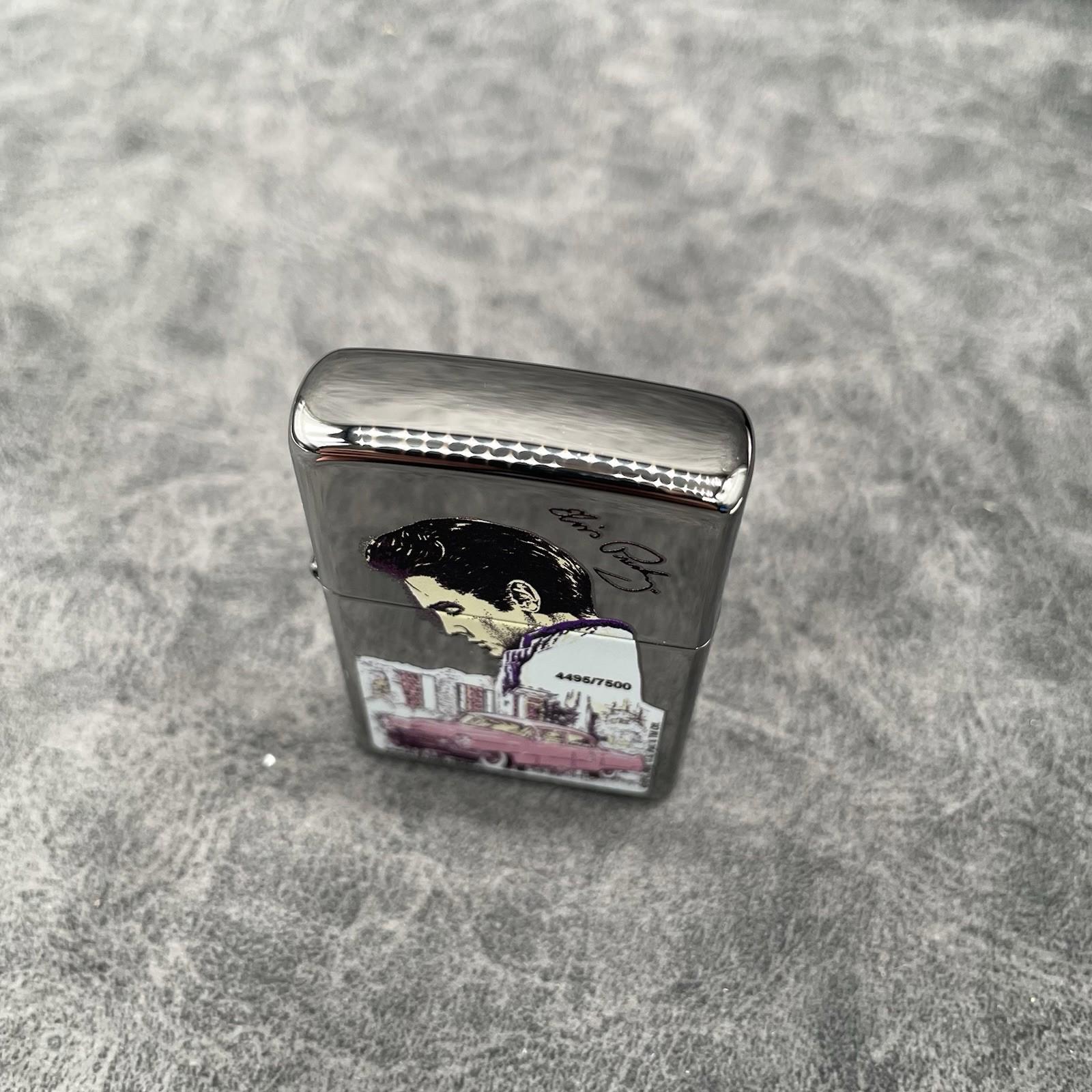 ELVIS PRESLEY 4495/7500 HARPER PINK CADILLAC ZIPPO LIGHTER