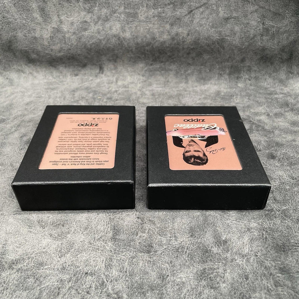 ELVIS PRESLEY 4495/7500 HARPER PINK CADILLAC ZIPPO LIGHTER