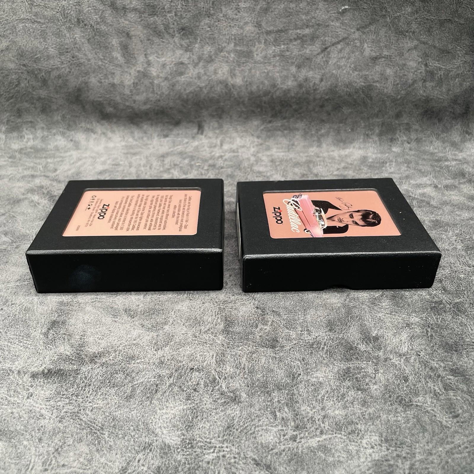 ELVIS PRESLEY 4495/7500 HARPER PINK CADILLAC ZIPPO LIGHTER