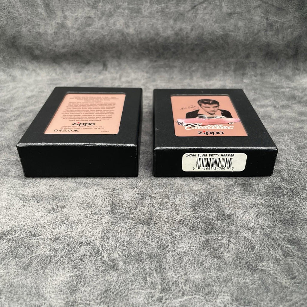 ELVIS PRESLEY 4495/7500 HARPER PINK CADILLAC ZIPPO LIGHTER