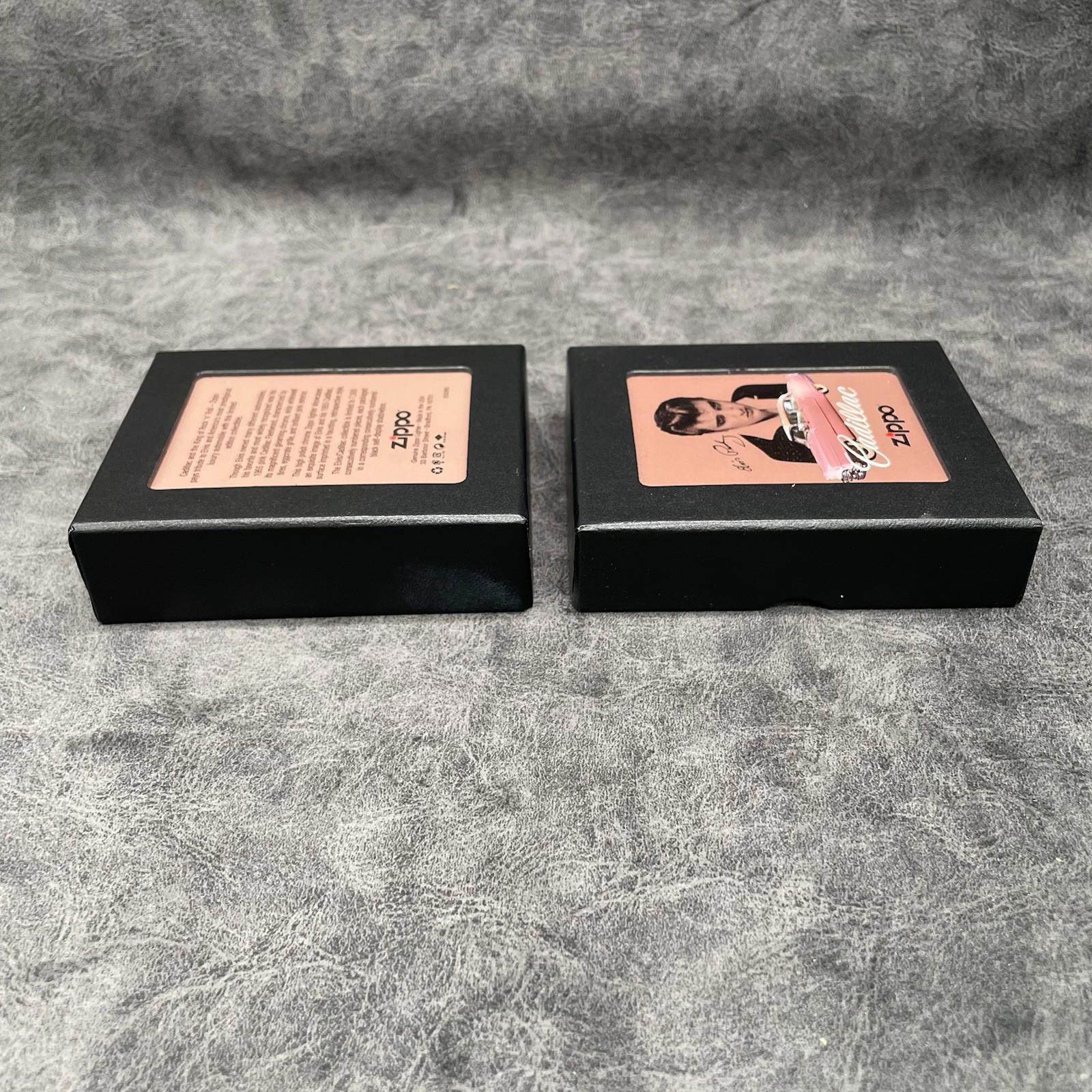 ELVIS PRESLEY 4495/7500 HARPER PINK CADILLAC ZIPPO LIGHTER