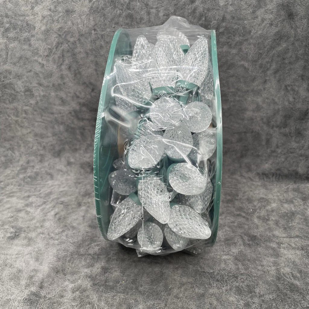GE Staybright 75 - Count Led C9 Clear Led Christmas String Lights Energy Star Warm White - 91146LO - NEW