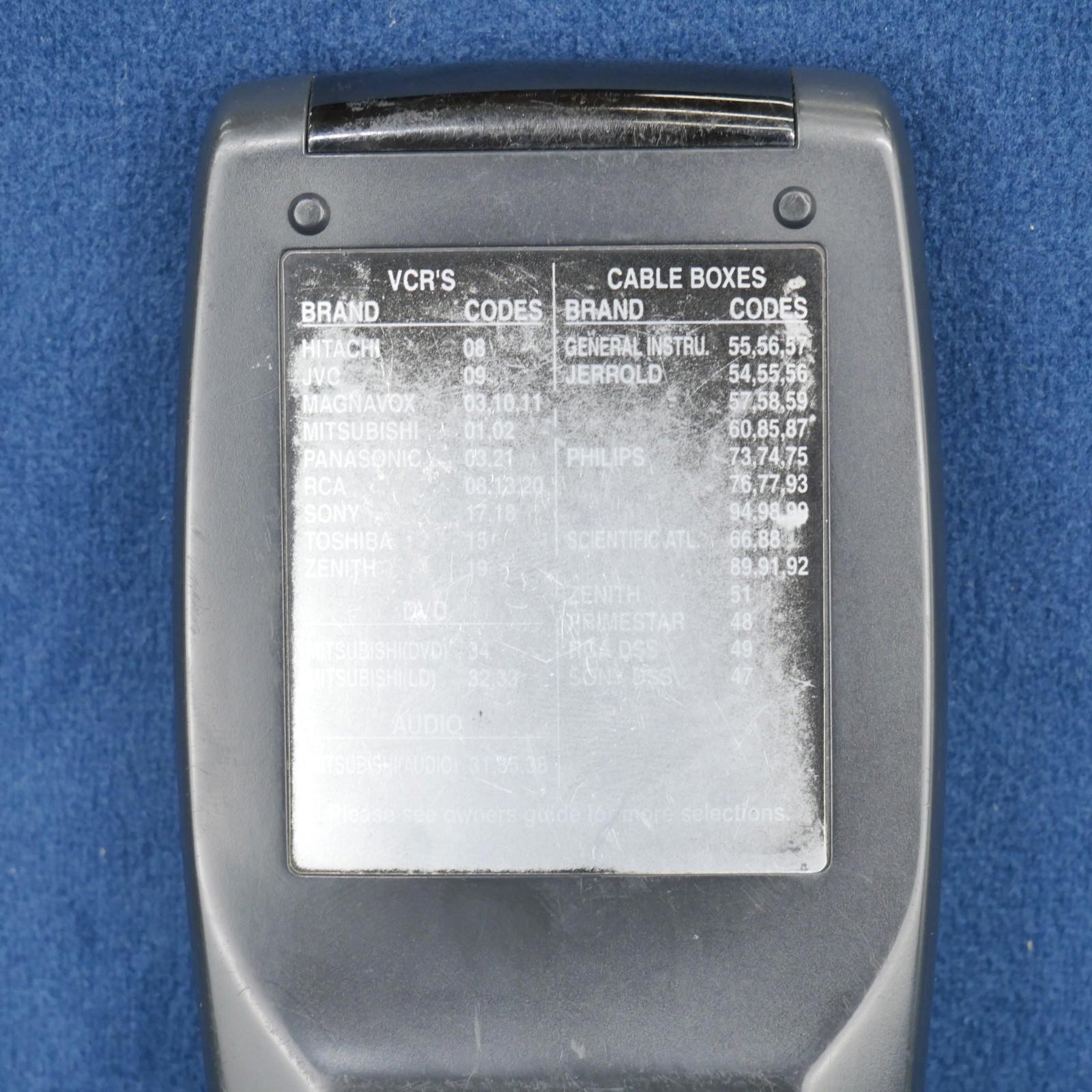 Genuine Mitsubishi Remote Control TV VCR Universal 290P066 - B10 RC 9305/M1 - TESTED