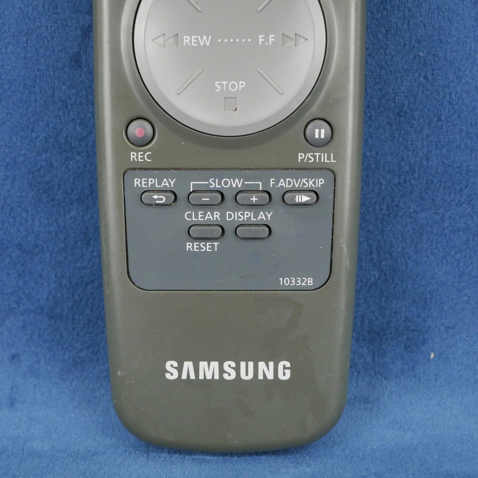 Genuine OEM SAMSUNG 10332B Remote Control for VR5656 VR5708 VR5607 RTAC5910332B