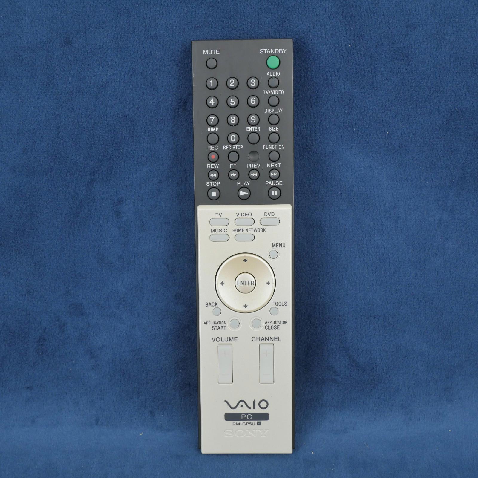 Genuine Sony VAIO PC Remote Control RM - GP5U - Tested