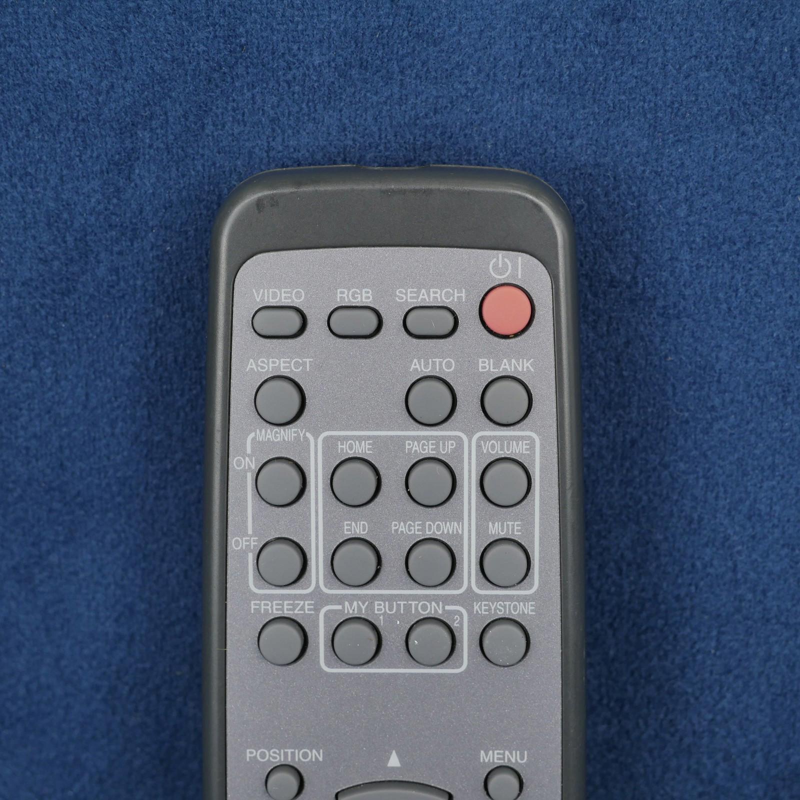 Hitachi Projector R001 OEM Genuine Replacement Remote Control Gray Original