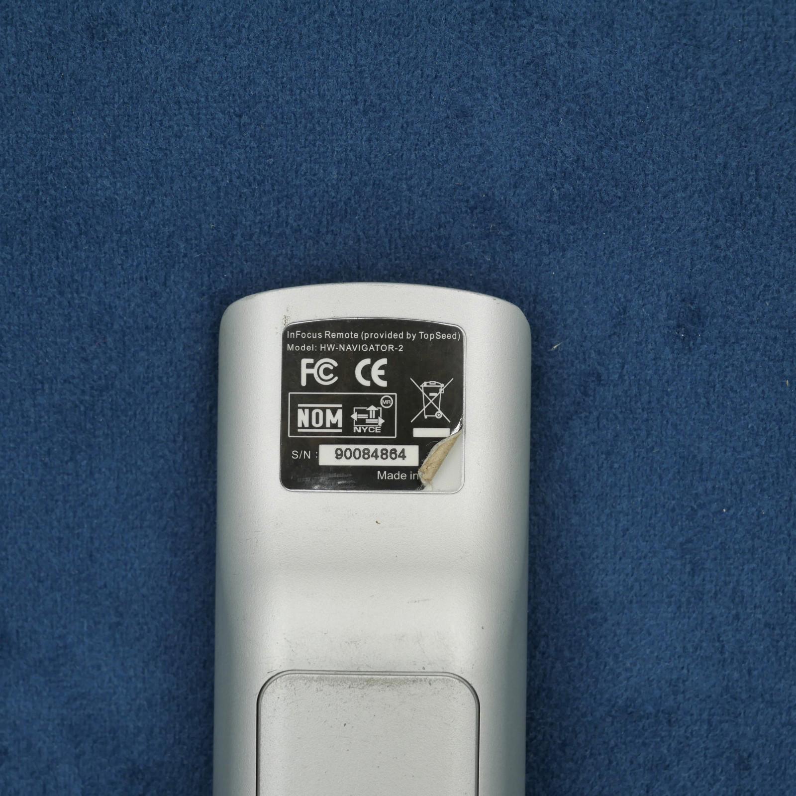 InFocus HW - Navigator - 2 Remote Control For Projector - Tested