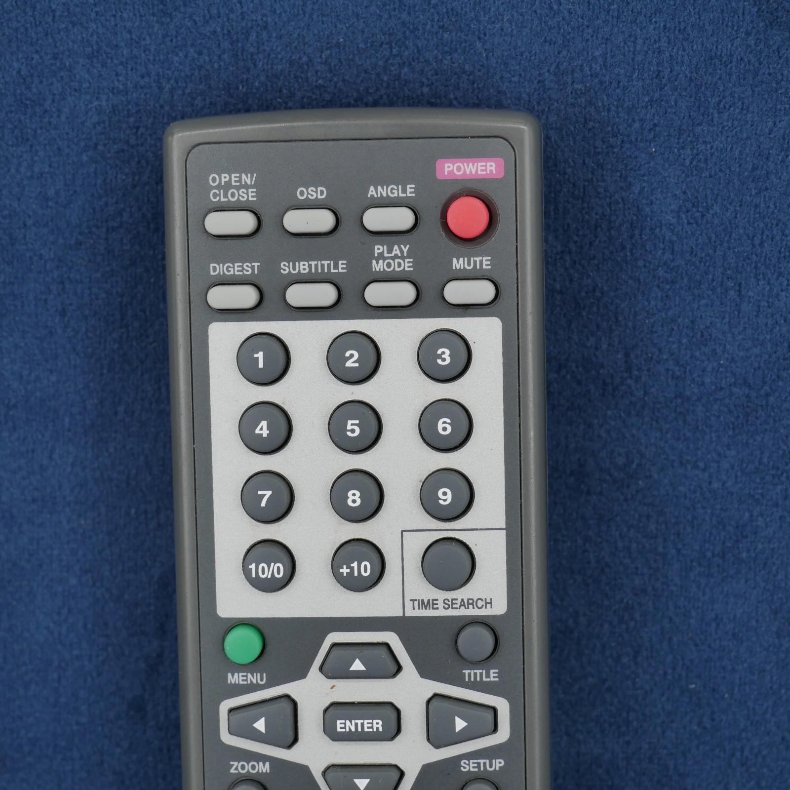 KLH Digital RC360H DVD Player Remote Control DVD - 8350 RC360H DVD8350 Tested