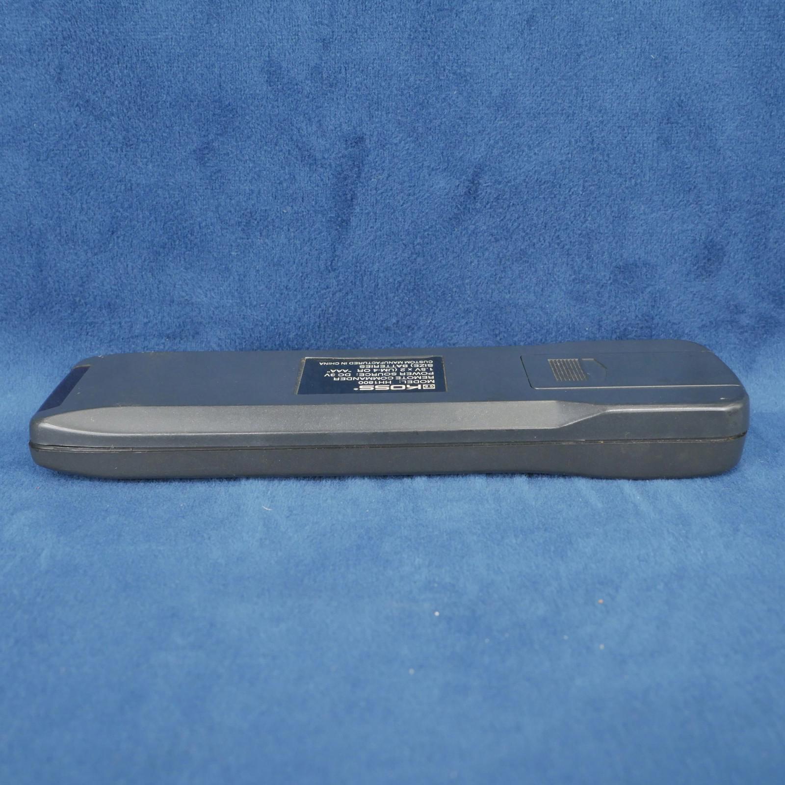 Koss HH1800 Remote Commander Original Audio System Remote Control For HH1800