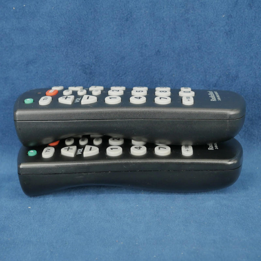 Lot Of 2 Radio Shack Model 15 - 1989 2 - IN - ONE Universal Remote Control Tested