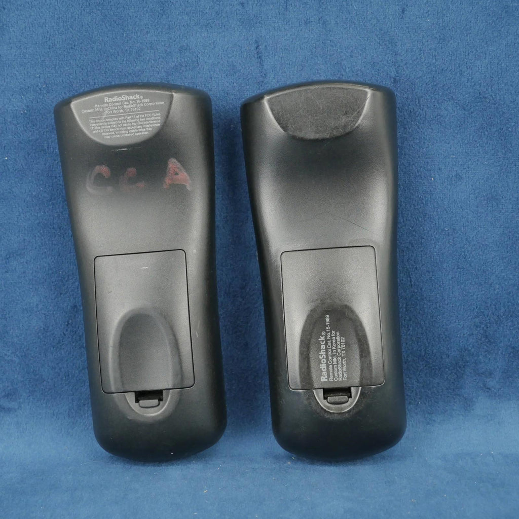 Lot Of 2 Radio Shack Model 15 - 1989 2 - IN - ONE Universal Remote Control Tested
