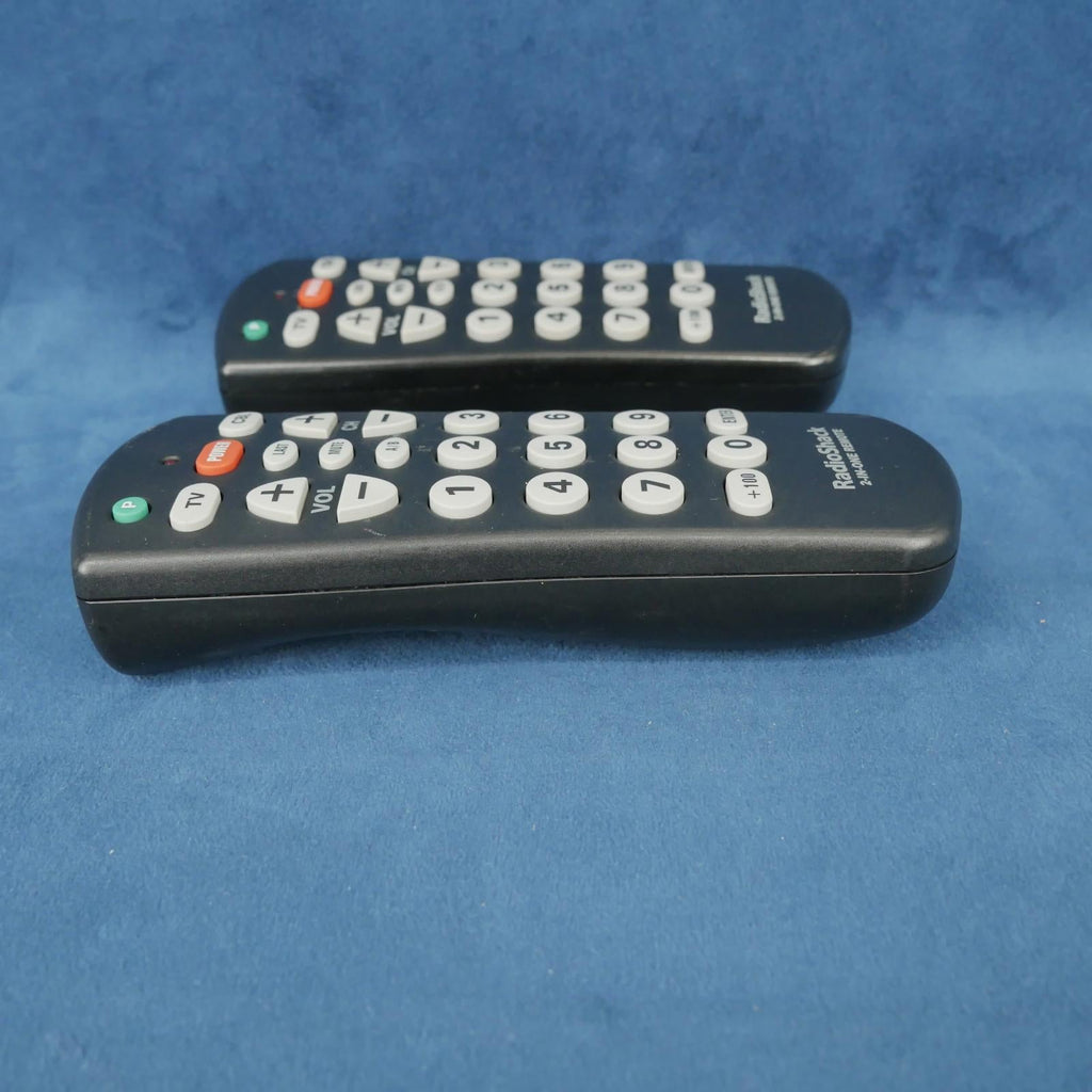 Lot Of 2 Radio Shack Model 15 - 1989 2 - IN - ONE Universal Remote Control Tested