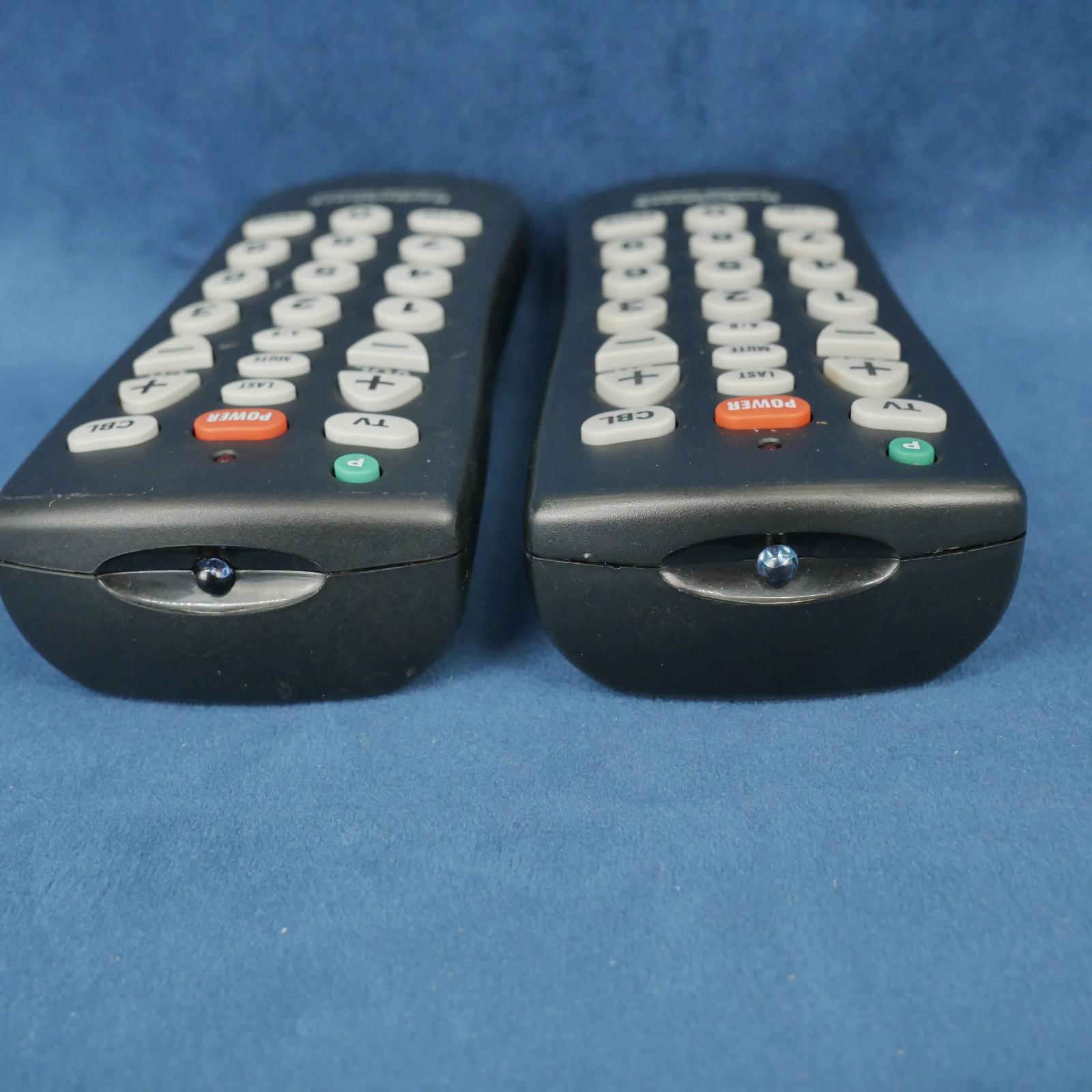 Lot Of 2 Radio Shack Model 15 - 1989 2 - IN - ONE Universal Remote Control Tested