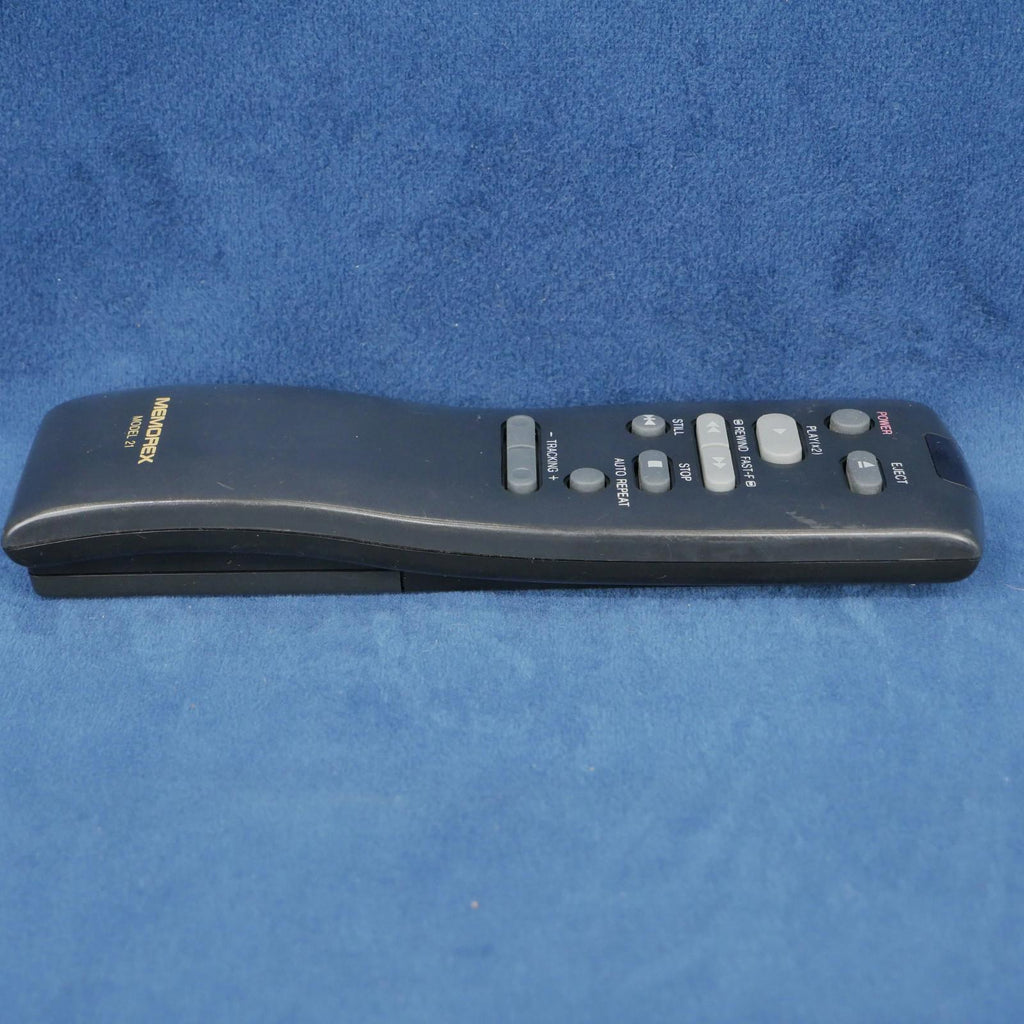 Memorex Model 21 Original OEM VCR Remote Control For Model 21 Tested