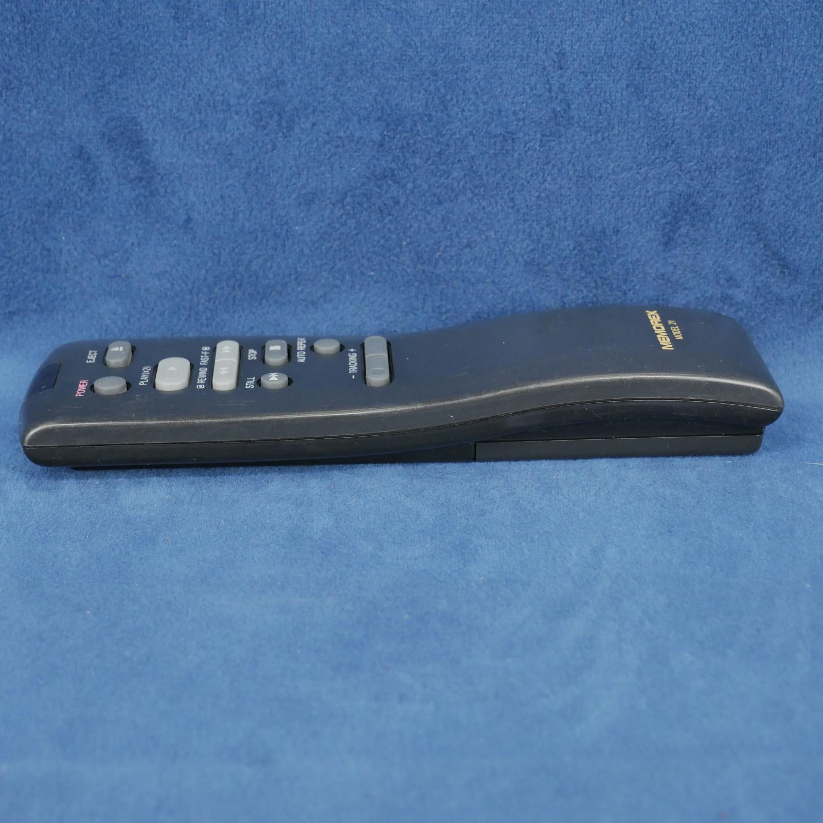 Memorex Model 21 Original OEM VCR Remote Control For Model 21 Tested