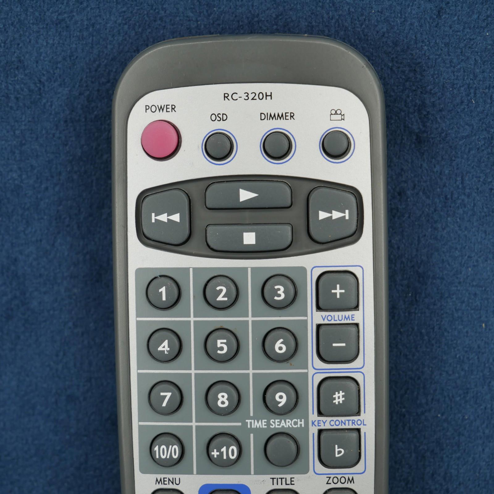 Mintek RC - 320H Remote Control Tested Working