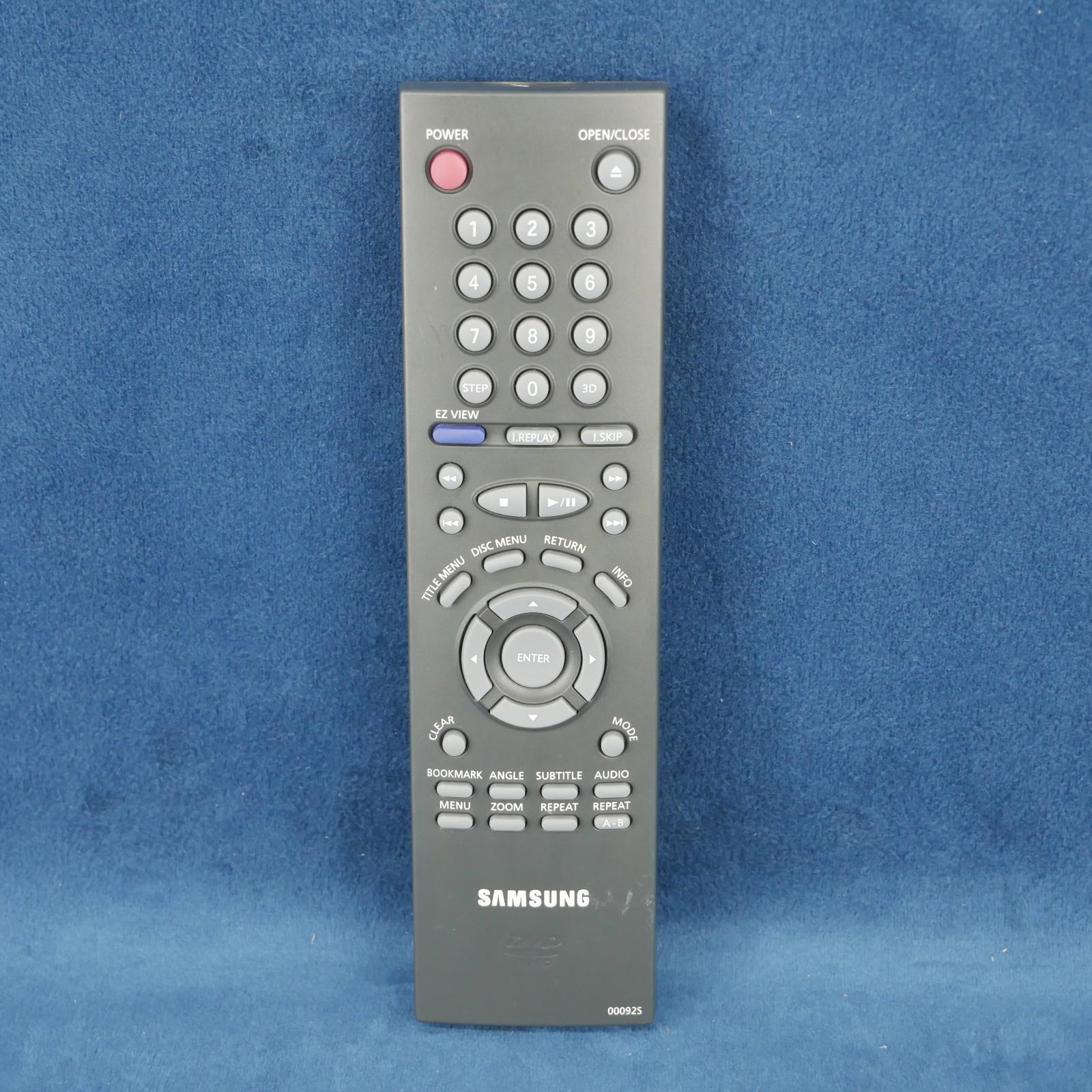 Original OEM Samsung 000925 DVD Player Remote Control - Tested