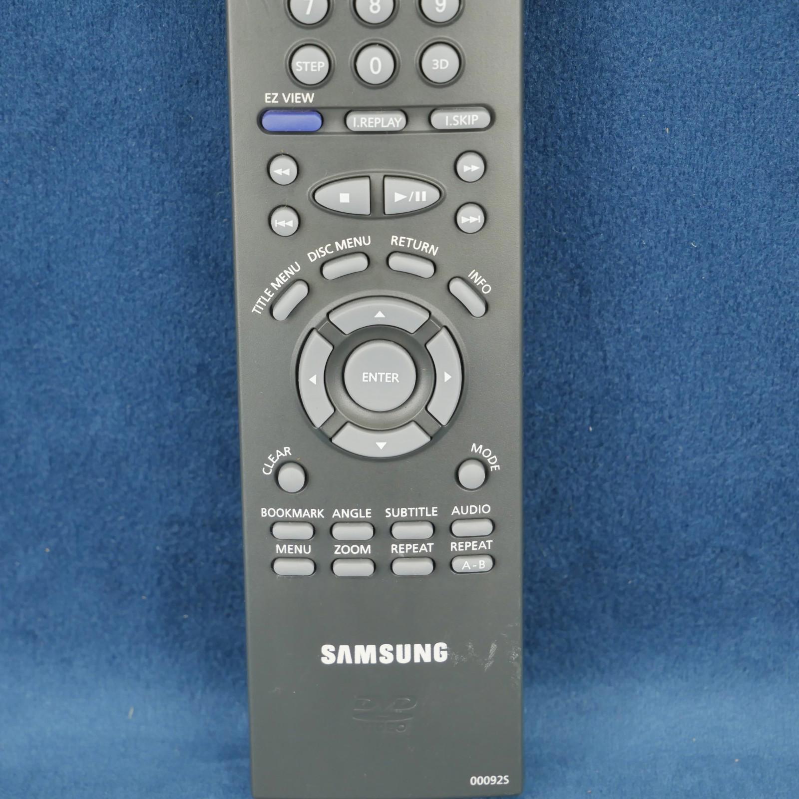 Original OEM Samsung 000925 DVD Player Remote Control - Tested