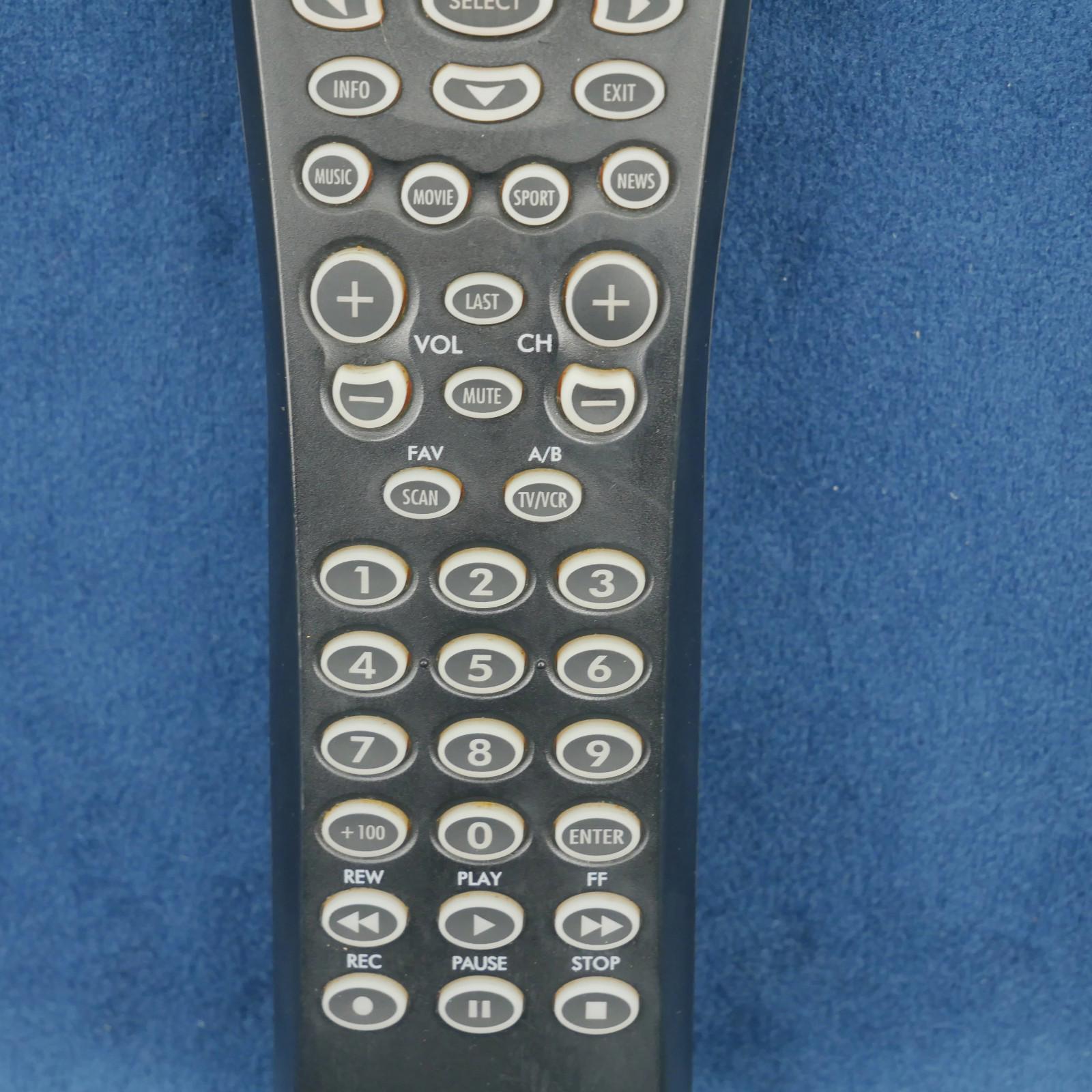 Radioshack 4 - In - One Remote Control Cable Satellite DVD VCR TV Television