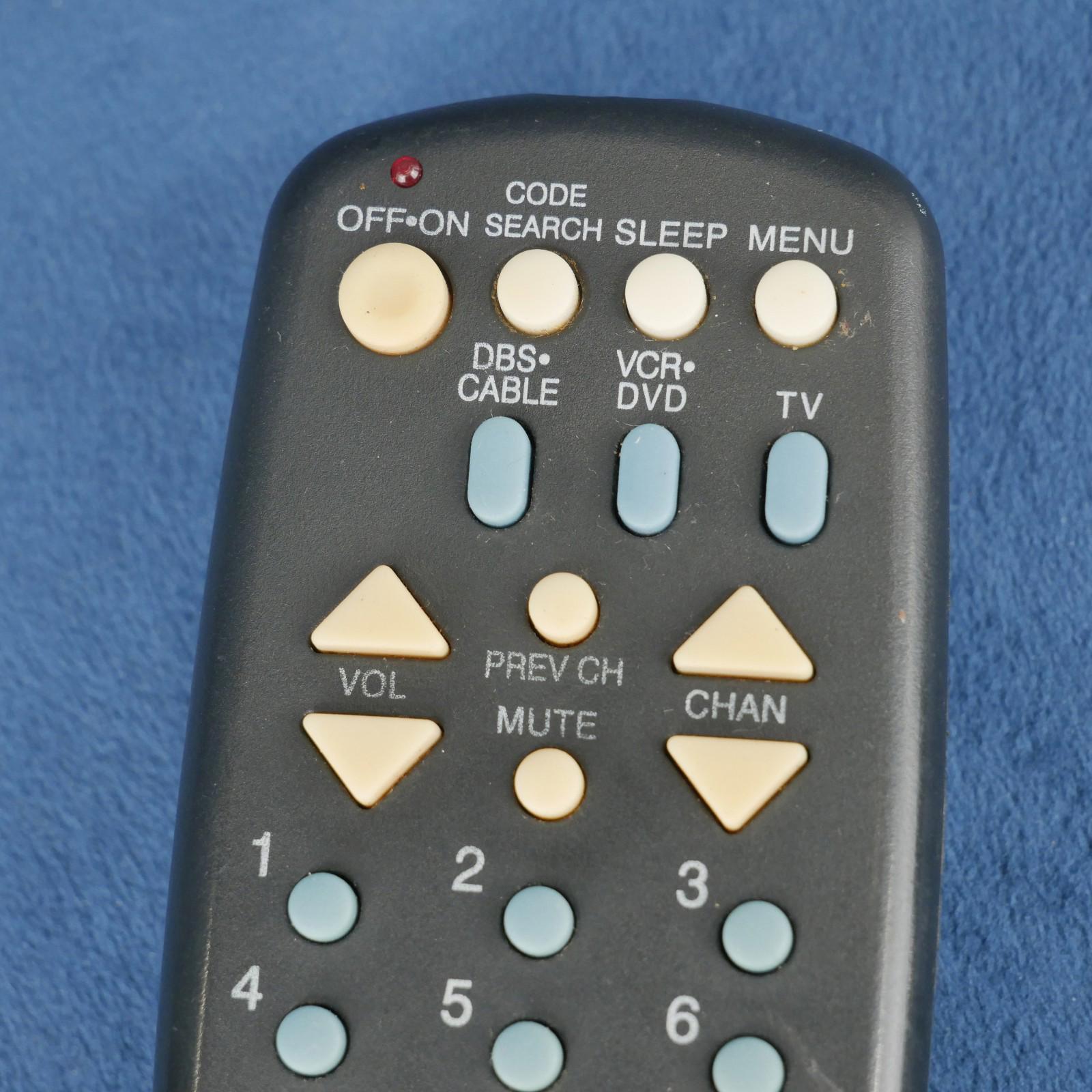 RCA RCU403A Universal Remote Control TV DVD - Tested