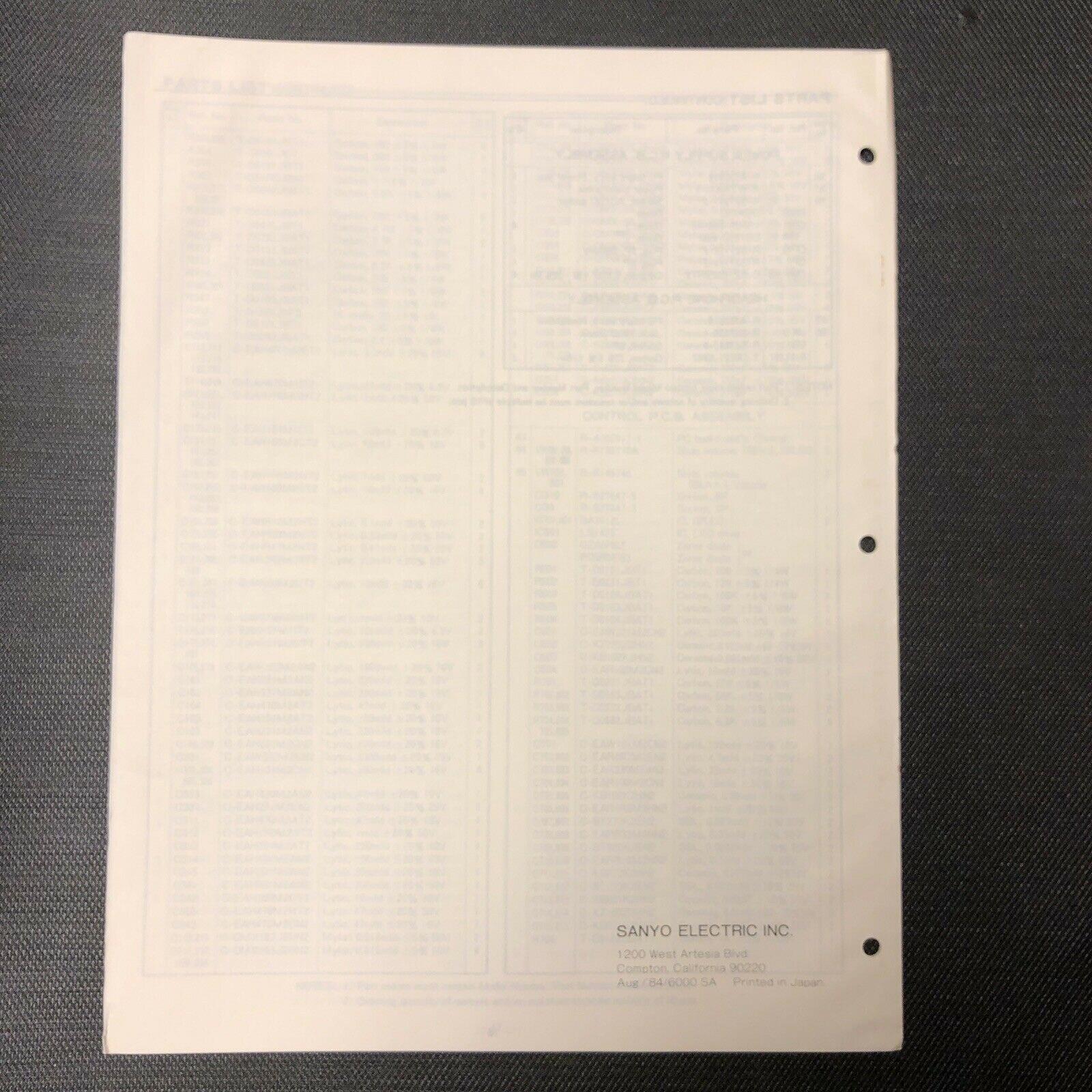 Sanyo C40 Service Manual