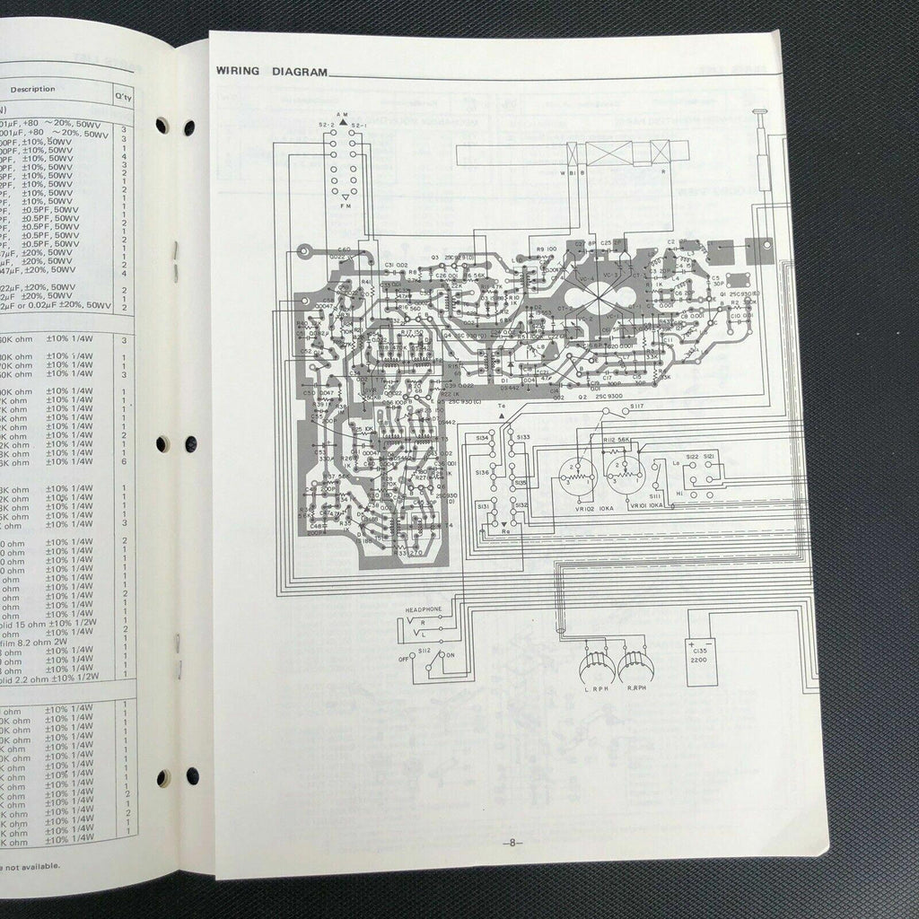 Sanyo M 4410 A Stereocast Cassette Tape Recorder Service Manual