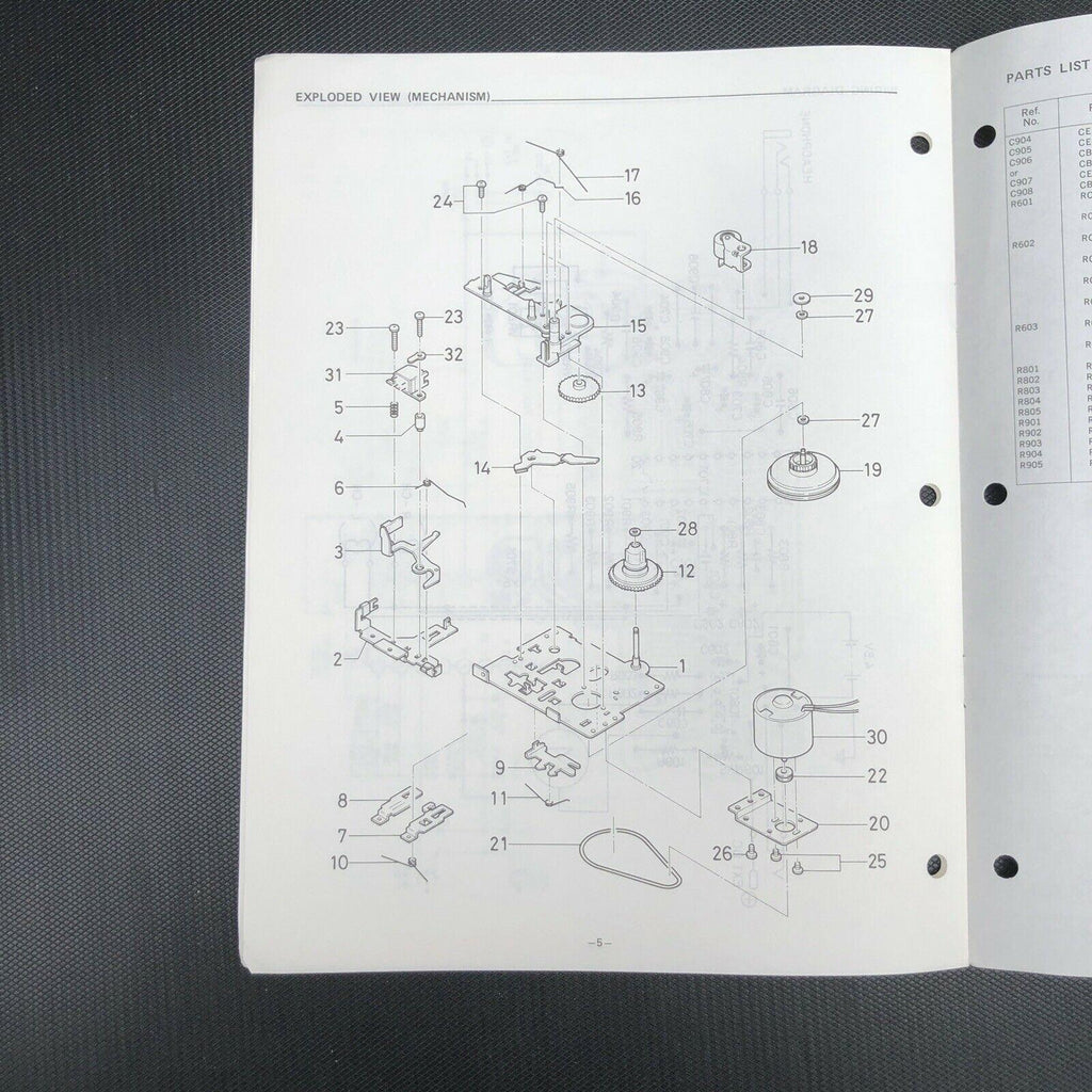 Sanyo M GP9 Stereo Cassette Player Service Manual