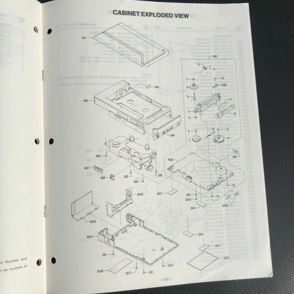 Sanyo M GR76 Stereo Radio Cassette Player Service Manual