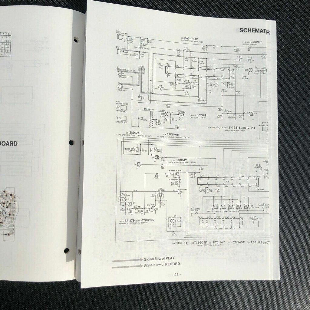 Sanyo M1180 Mini Cassette Service Manual