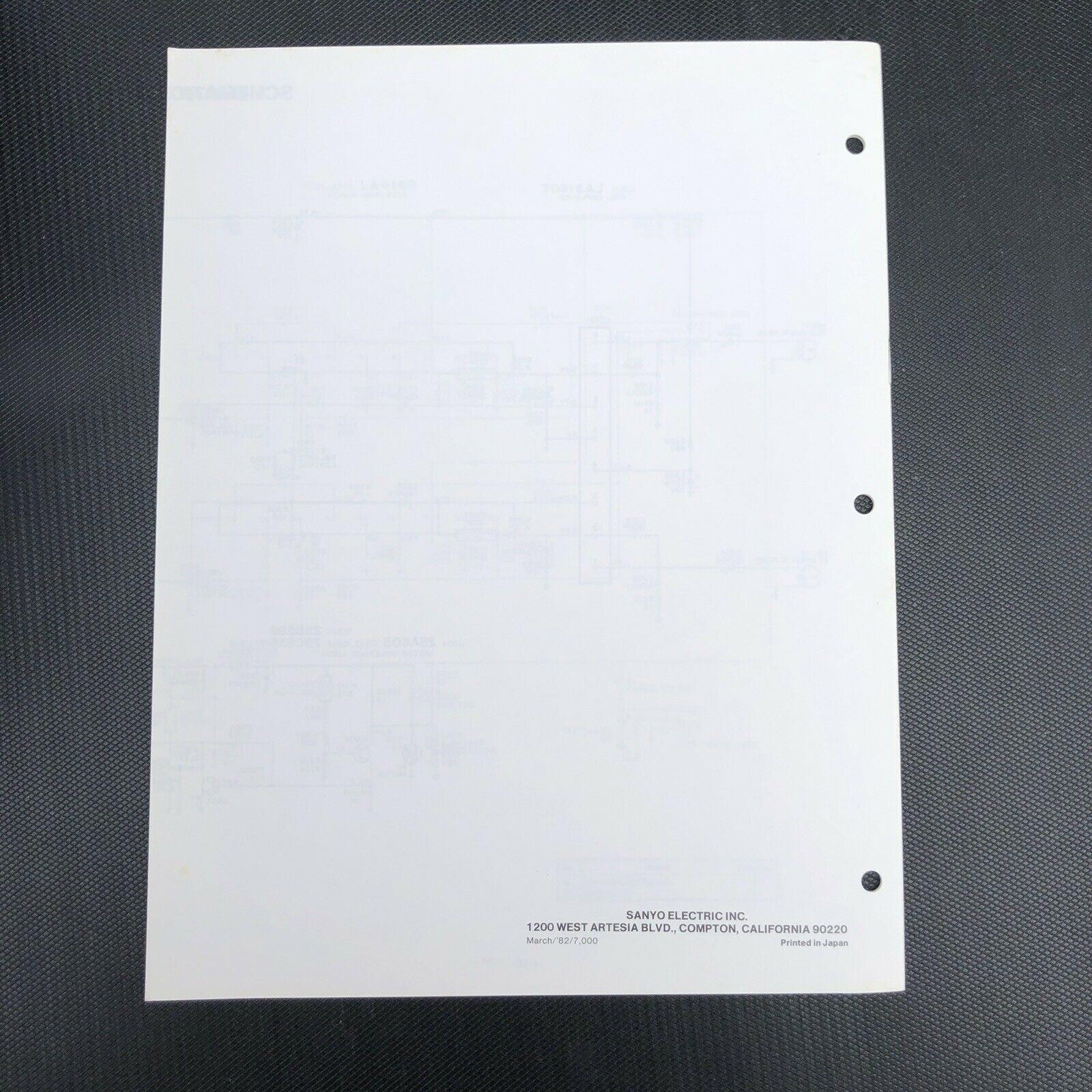 Sanyo M3330 Service Manual