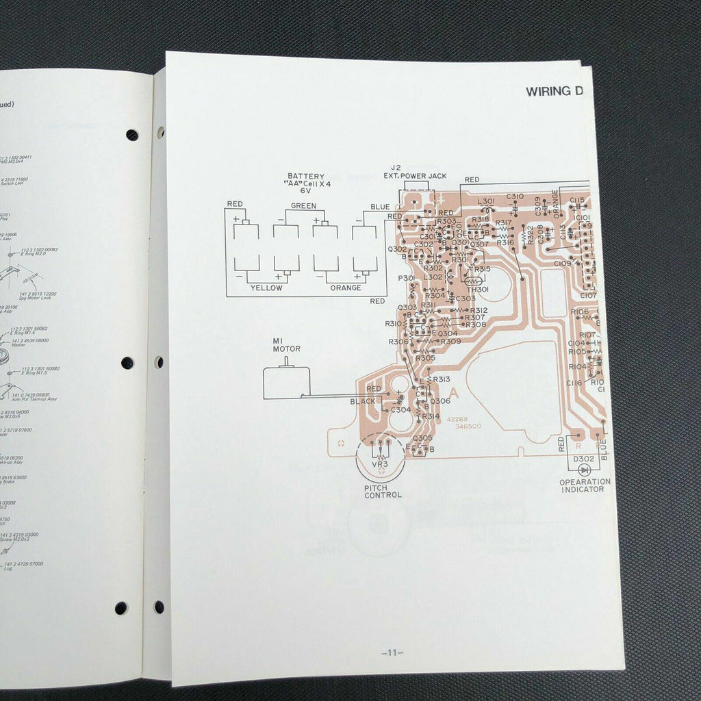 Sanyo M4440 Mini Cassette Stereo Player Service manual