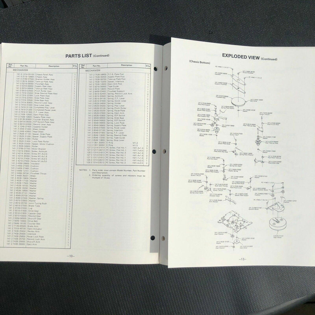 Sanyo M5600 Microcassette Recorder Service Manual