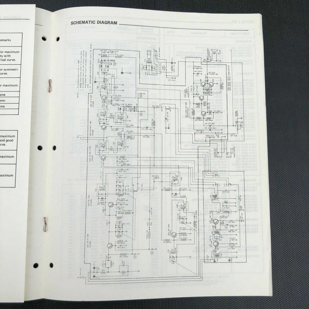 SANYO RP 5350 TIMETRAN RADIO ORIGINAL SERVICE MANUAL