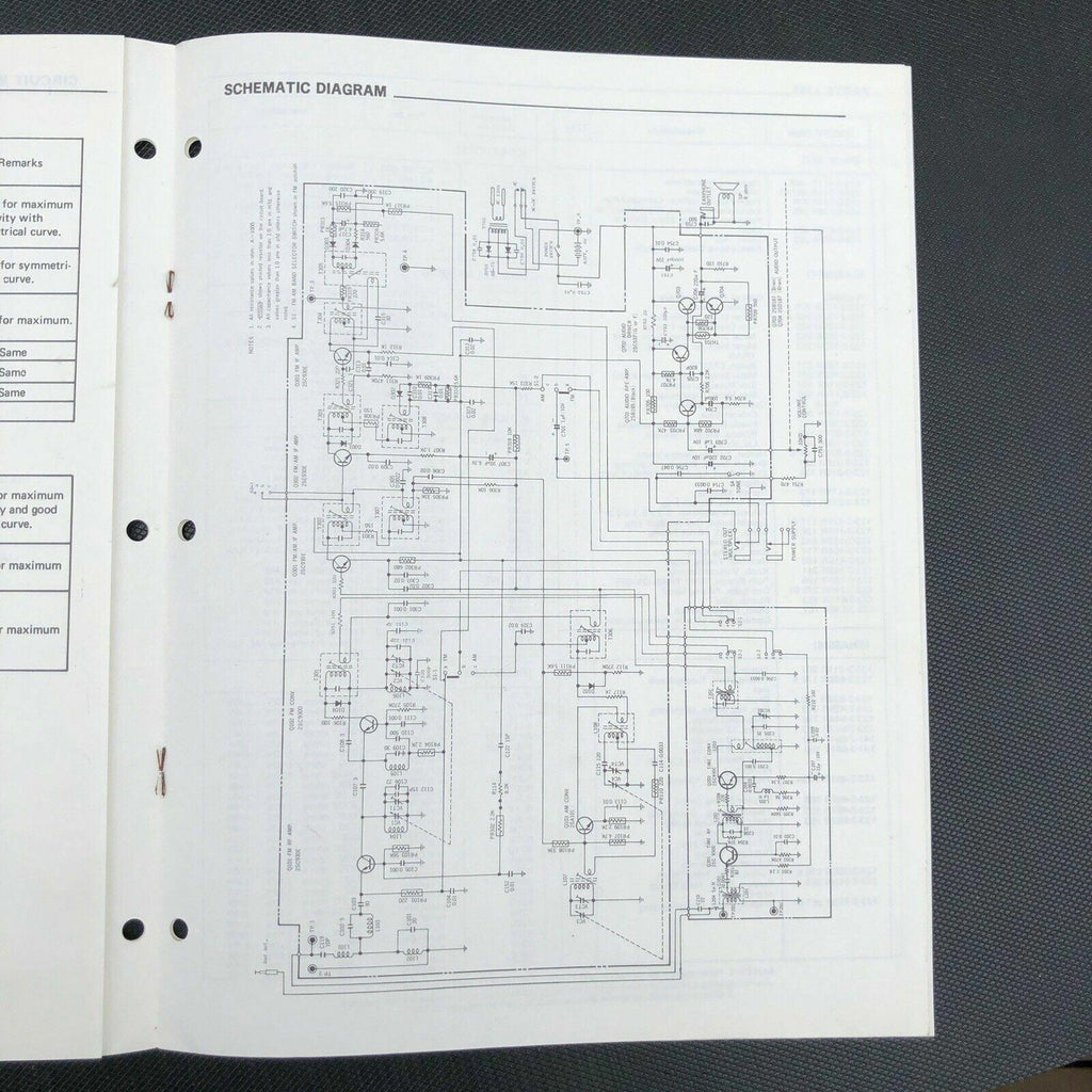 SANYO RP5350 TIMETRAN RADIO ORIGINAL SERVICE MANUAL