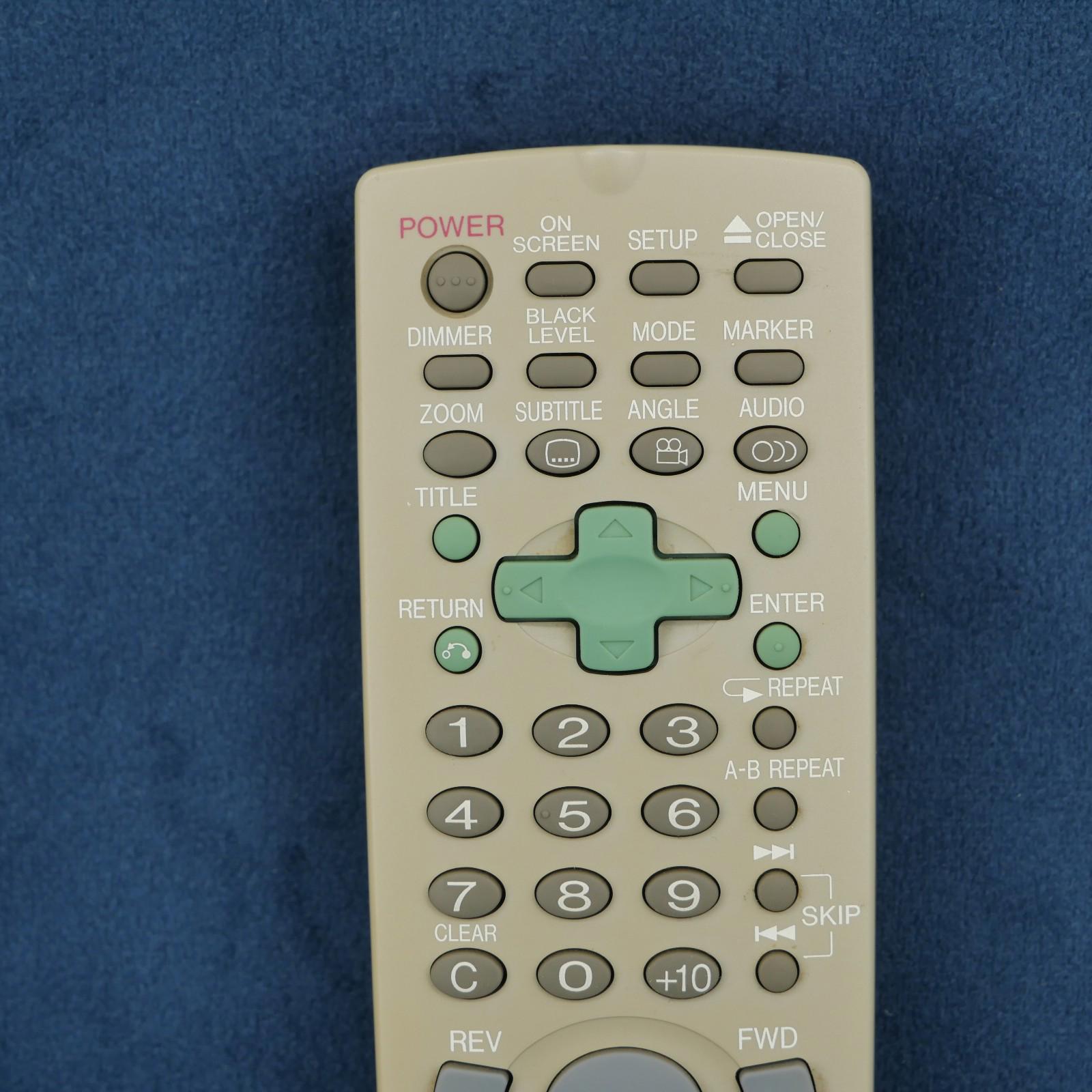 Sharp DVD Video Player RRMCGA030WJSA Remote Control