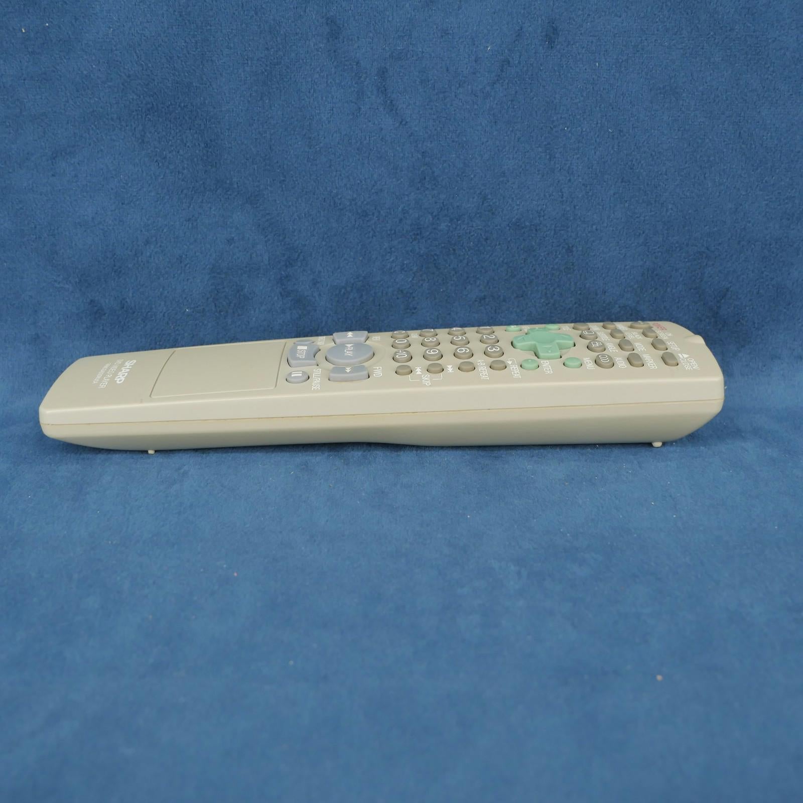 Sharp DVD Video Player RRMCGA030WJSA Remote Control