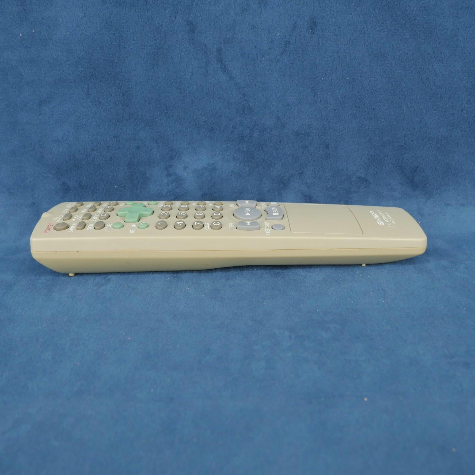 Sharp DVD Video Player RRMCGA030WJSA Remote Control