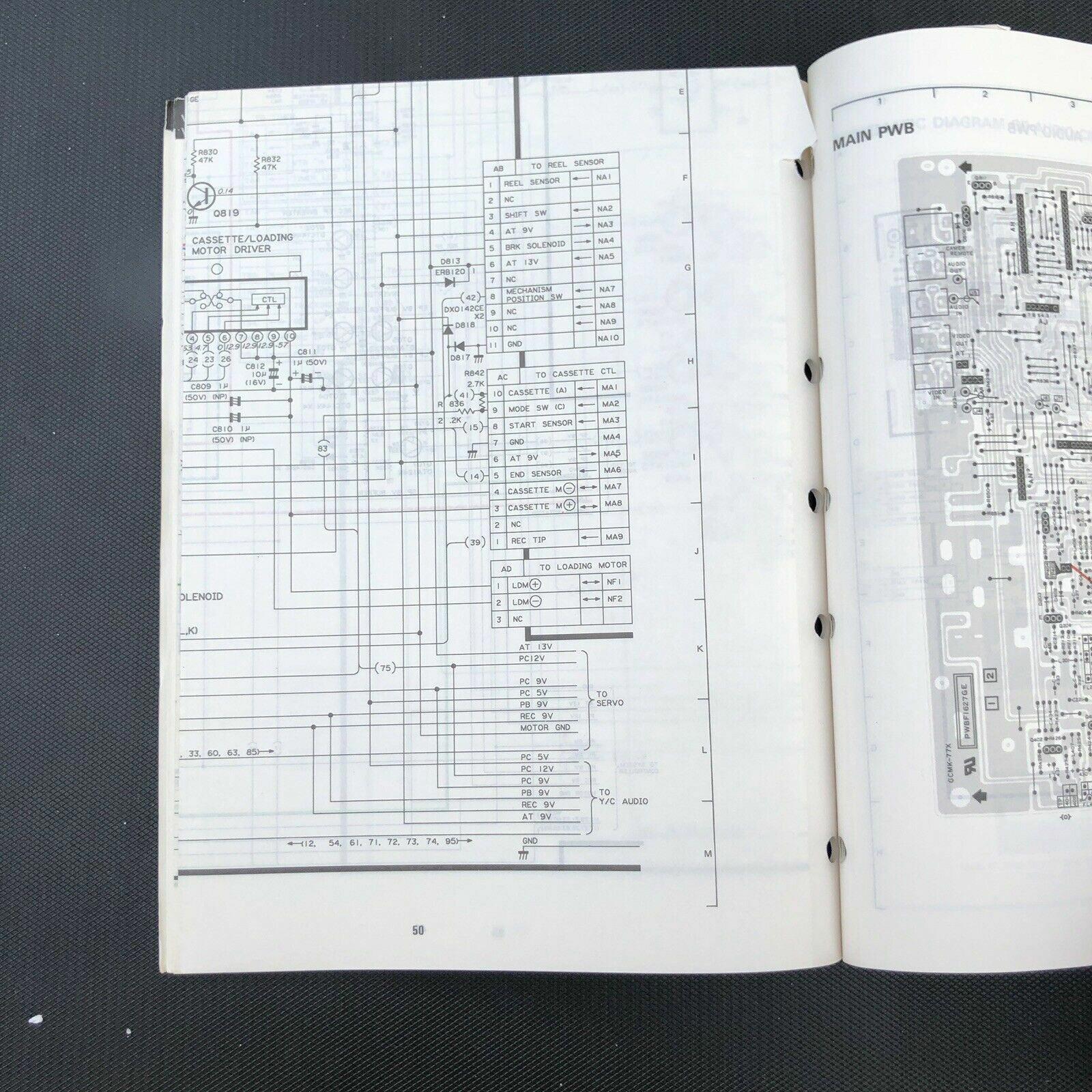 Sharp VC - 582U VC583U/UB Vidoe Cassette Service Manual