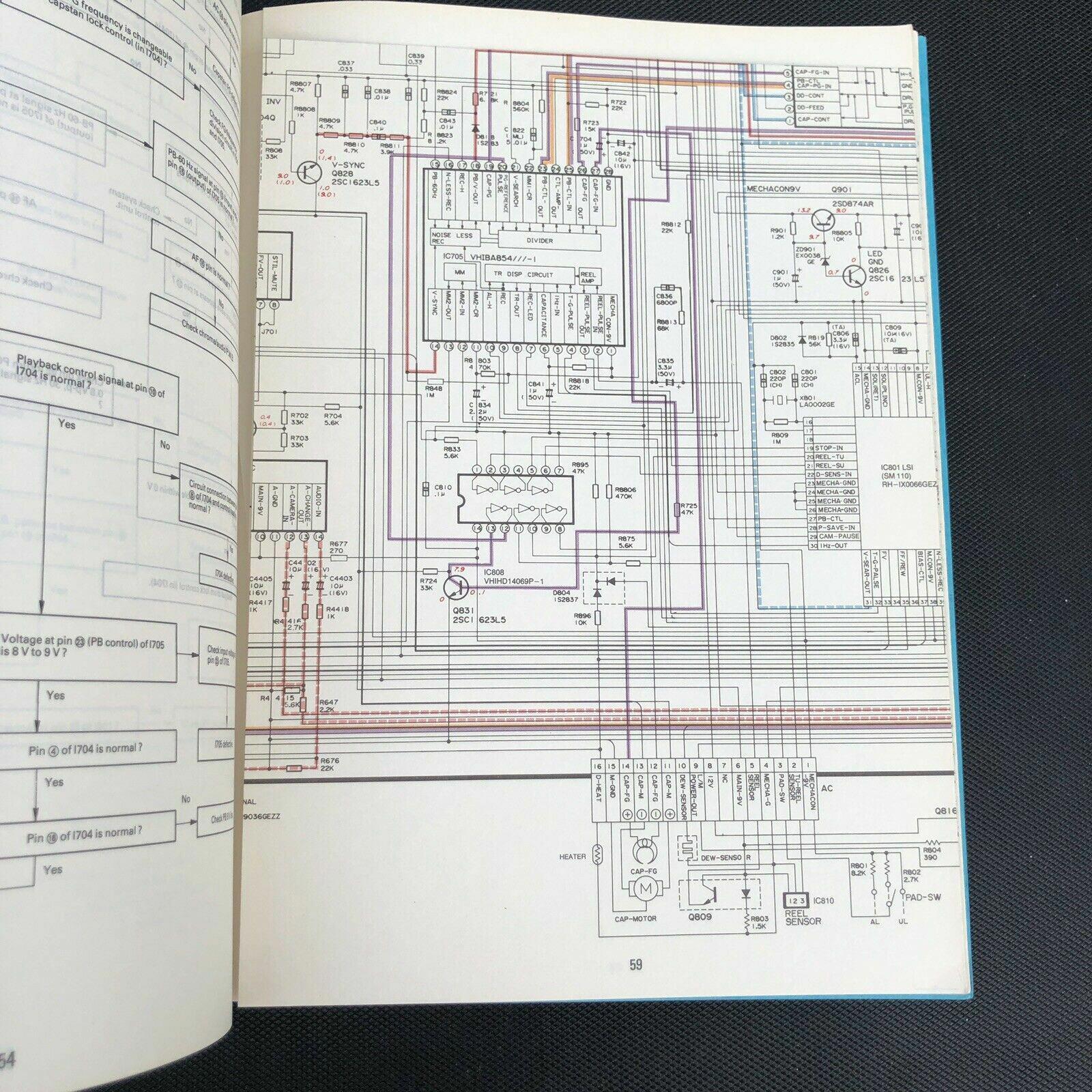 Sharp Video Cassette Recorder Service Manual VC - 220