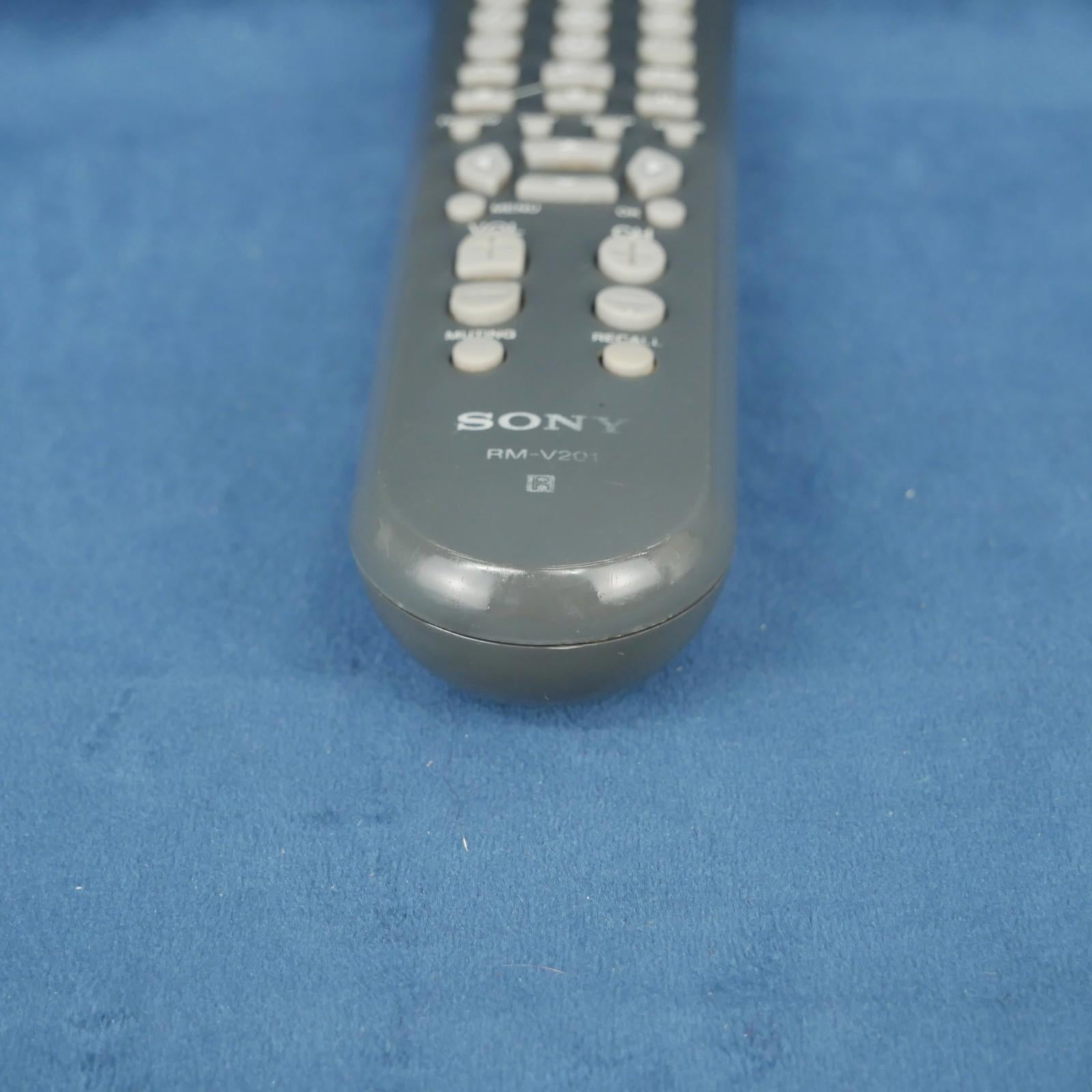 Sony RM - V201 Remote Control Gray Tested Factory Genuine