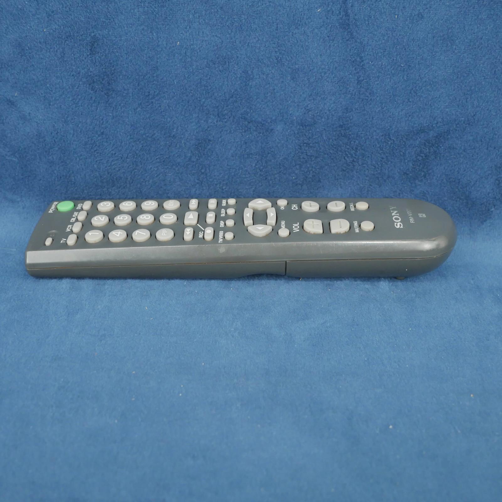 Sony RM - V201 Remote Control Gray Tested Factory Genuine