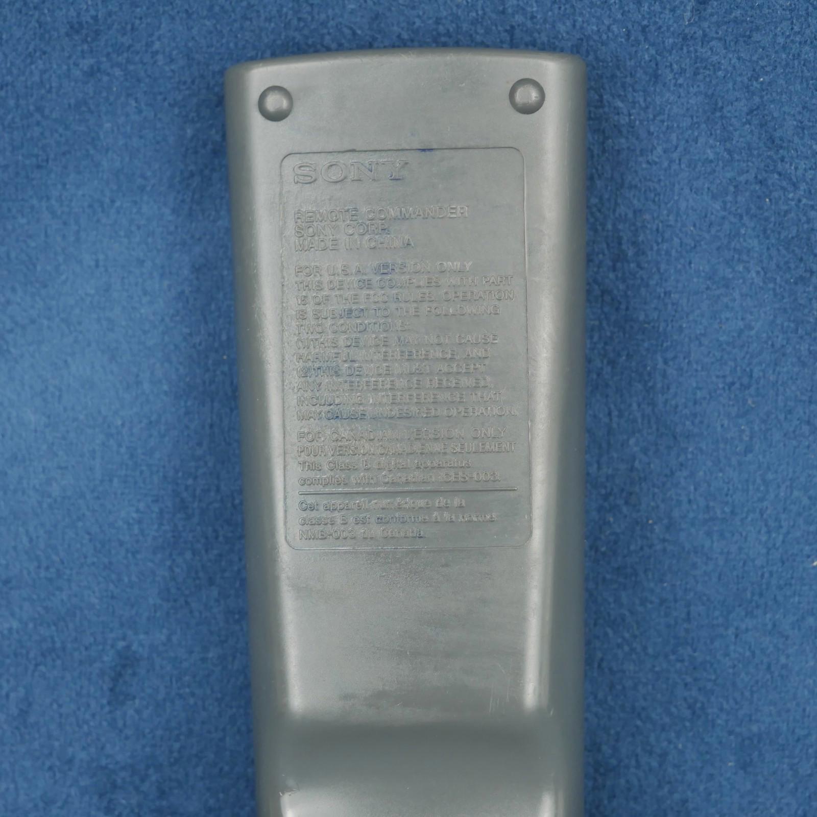 Sony RM - V201 Remote Control Gray Tested Factory Genuine