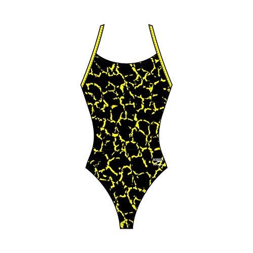 Speedo Women's Wrack It Up Flyback Speedo Yellow 20