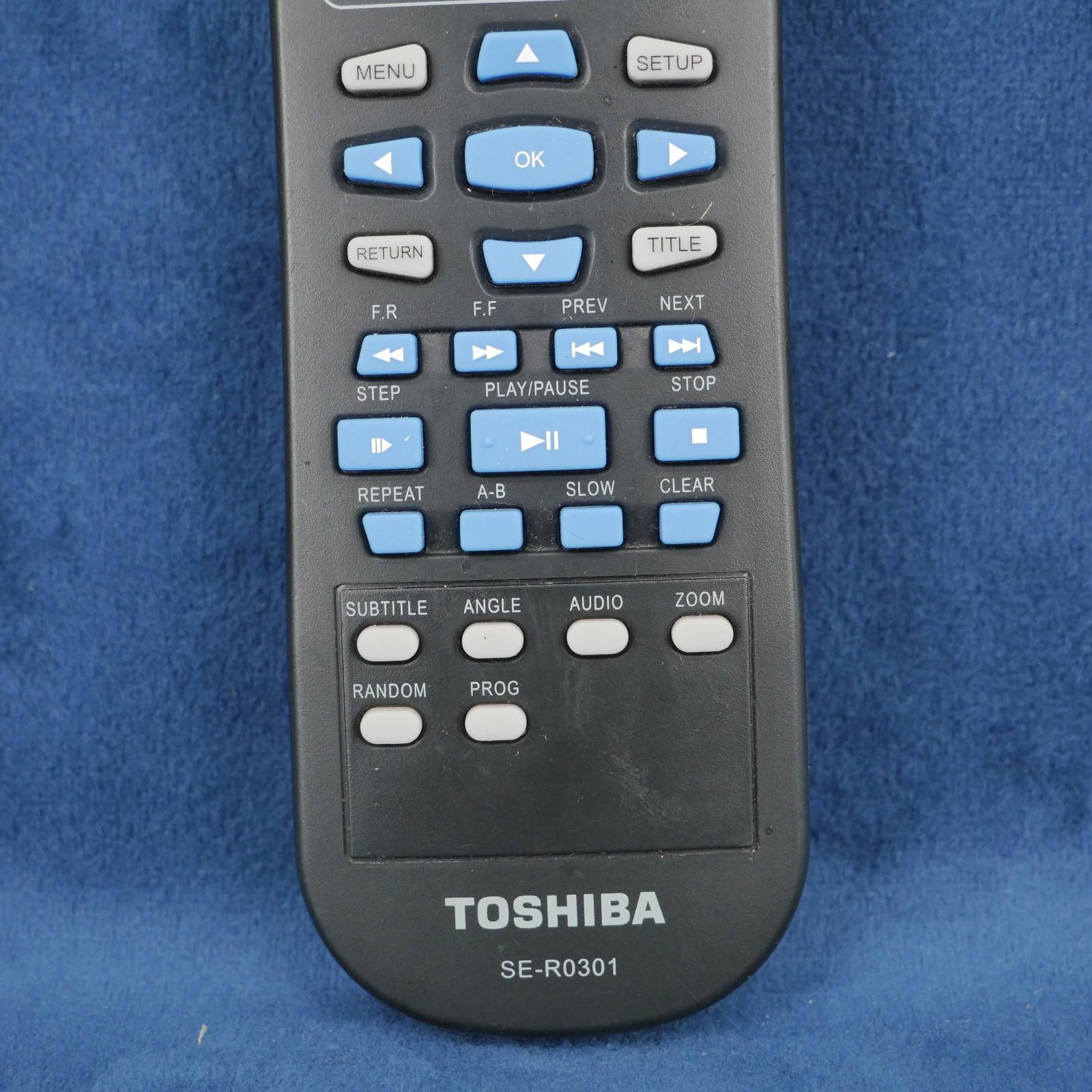 Toshiba SE - R0301 DVD remote control Tested