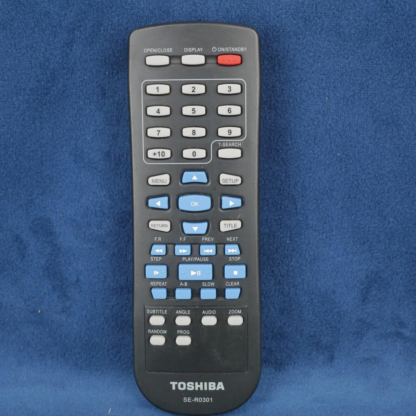 Toshiba SE - R0301 DVD remote control Tested